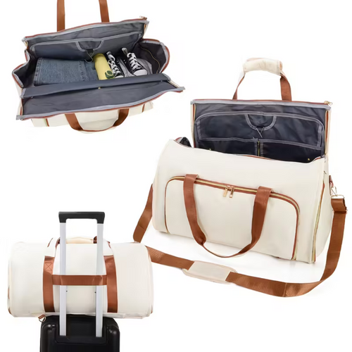 3-in-1 Travel Duffel Bag – Garment Organizer & Carry-On