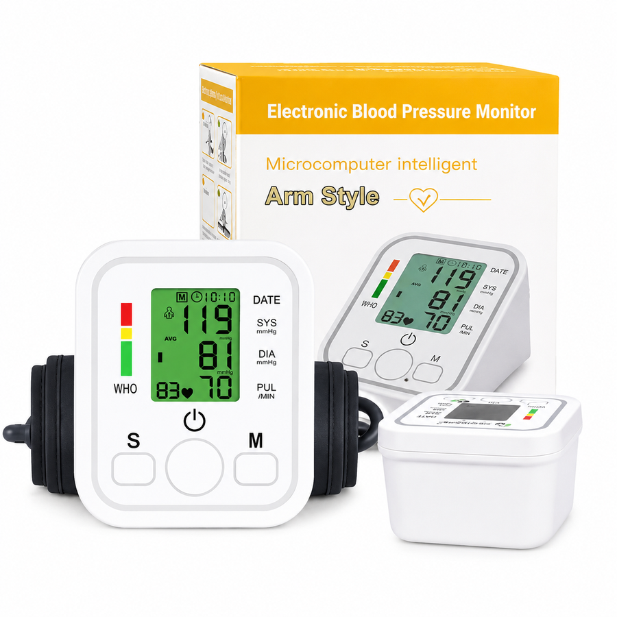 Automatic Digital Arm Blood Pressure Monitor