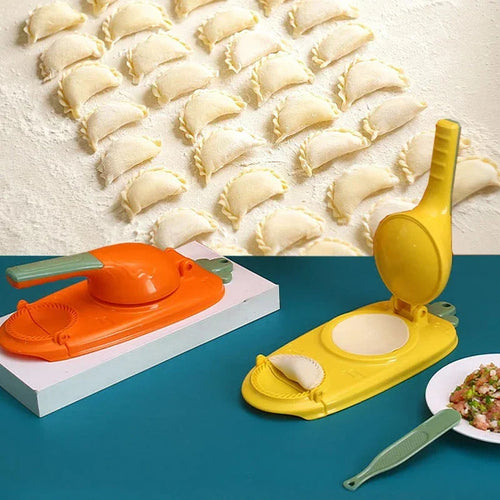 2-in-1 Dumpling Maker – Press & Fold, Perfect Dumplings Every Time