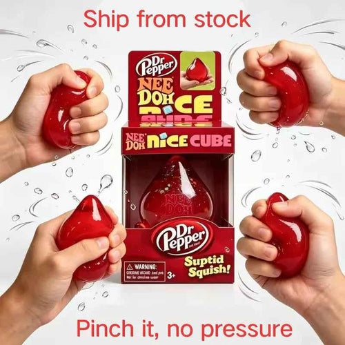 Nee Doh Nice Cube & Dream Drop Squishy Stress Toy | Soda Edition | ني دو لعبة ضغط