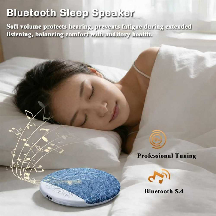 Bluetooth Pillow Speaker for Sleeping – Wireless, Ultra-Thin Design