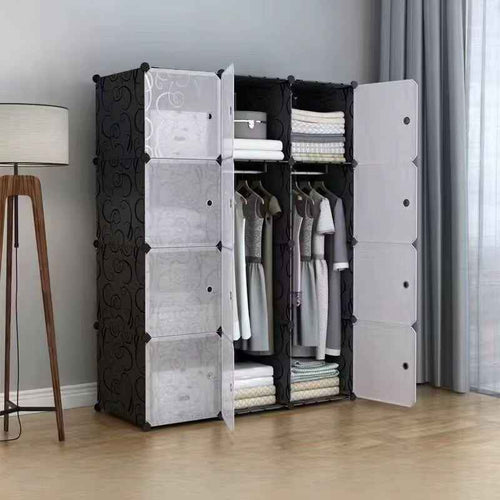 خزانة ملابس متنقلة معيارية | Modular Portable Wardrobe Organizer alternate view