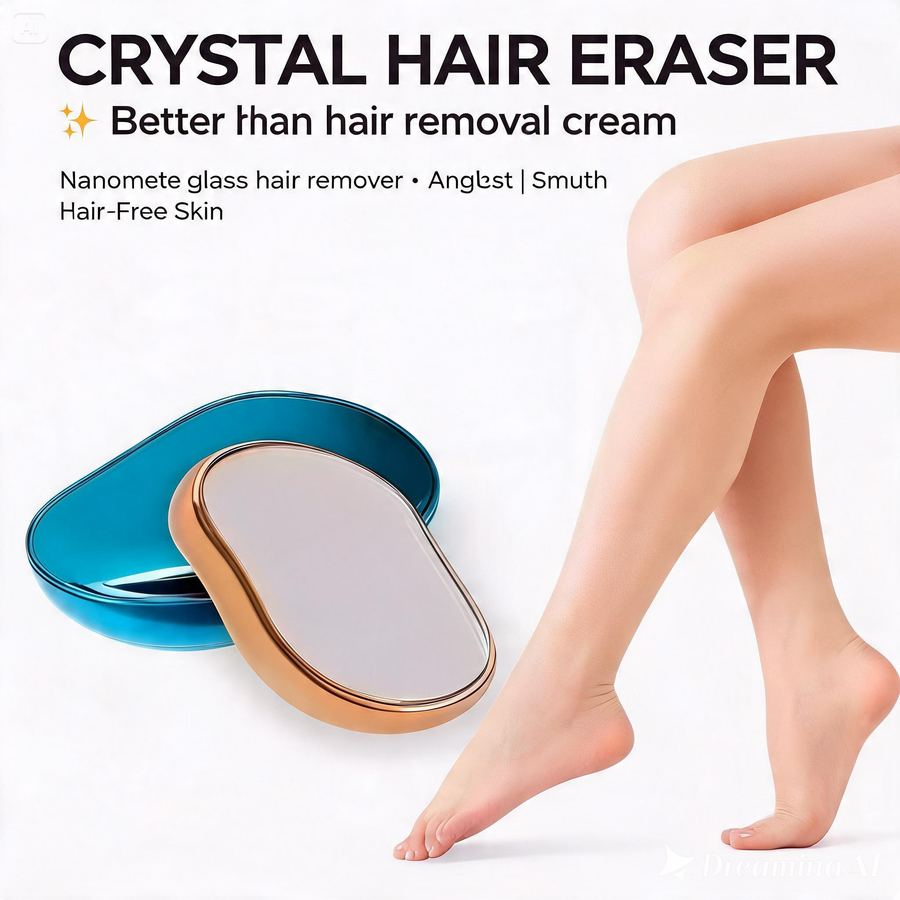 Crystal Hair Eraser - Painless Reusable Hair Removal