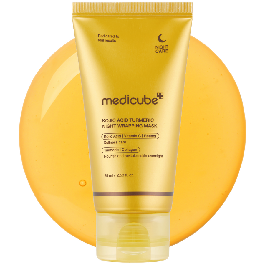 Medicube Kojic Acid Turmeric Overnight Wrapping Peel Off Mask