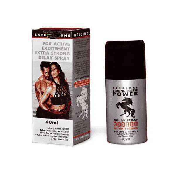 Men Strong Horse Power Delay 300000 Spray.