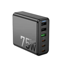 Hoco – GaN Six-Port Fast Charger 65W Desktop Charging Station