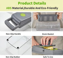14-in-1 Vegetable Chopper, Dicer and Mandoline Slicer Set