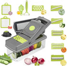14 in 1 Multifunctional Vegetable Chopper, Mandoline Dicer, Slicer, With Container Box 1