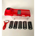 Mandoline Vegetable Slicer & Cutter with 5 Blades + Safety Guard 4