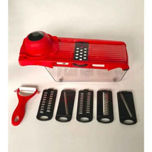 Mandoline Vegetable Slicer & Cutter with 5 Blades + Safety Guard