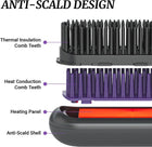 2-in-1 Cordless Hair Straightener Brush | فرشاة فرد الشعر اللاسلكية 2 في 1 5