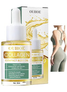 Collagen Lifting Body Oil – Skin Tightening, Natural Plant Formula for Women 1
