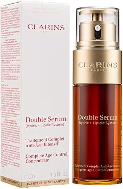 Clarins Double Serum – Complete Age Control Skincare Concentrate