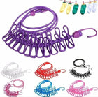 Cloth Drying Rope with Hooks – Retractable Laundry Line 1