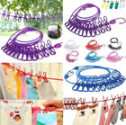 Cloth Drying Rope with Hooks – Retractable Laundry Line 5