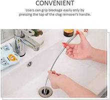 Drain Clog Remover Tool – Flexible Snake Hair & Debris Cleaner