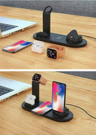 3-in-1 Multi-Function Wireless Charging Stand – Phone, Watch & Earbuds 6