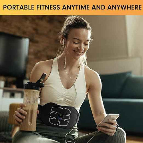 Abdominal Toning Belt – ABS Stimulator Workout Fitness Belt