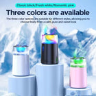 Smart Car Air Freshener – RGB Light & Fog Effect Aromatherapy Diffuser 4