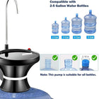 Automatic Electric Drinking Water Bottle Pump – USB Rechargeable Dispenser 4