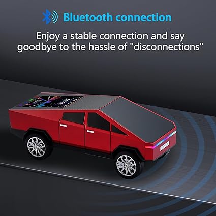 Pickup Truck Bluetooth Speaker with LED Lights & FM Radio