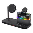 5-in-1 Magnetic Wireless Charging Station with Alarm Clock & Night Light 1