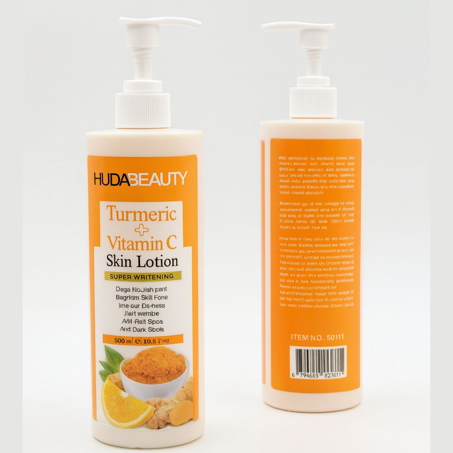 Huda Beauty Turmeric & Vitamin C Body Lotion