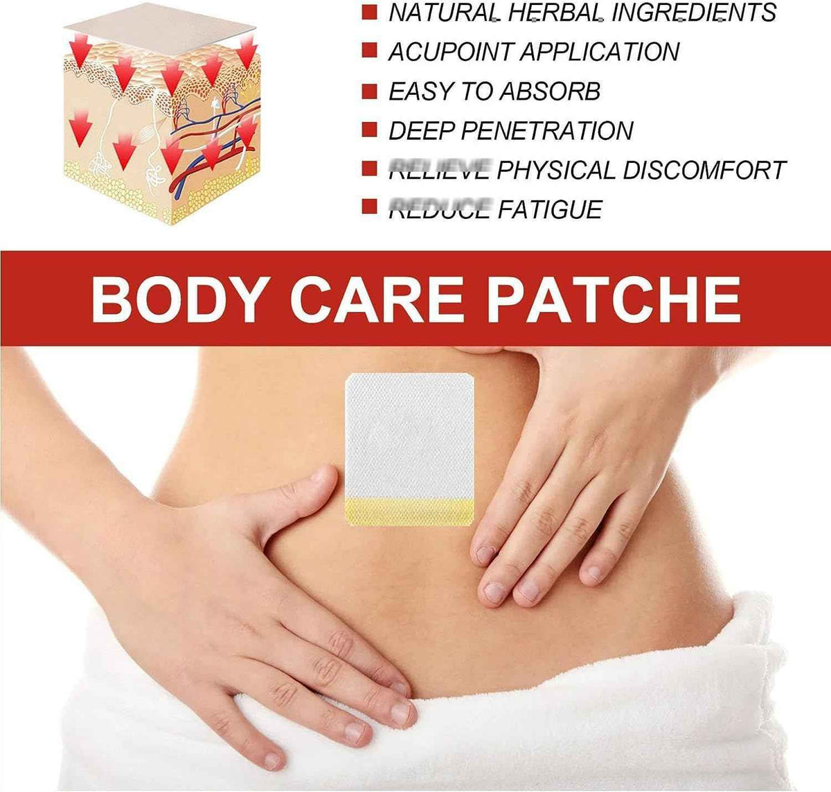 Huatangxiao Acupoint Pressure Stimulation Stickers