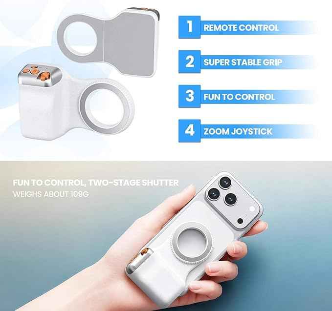 Smart Magnetic Mobile Holder with Adjustable Arm