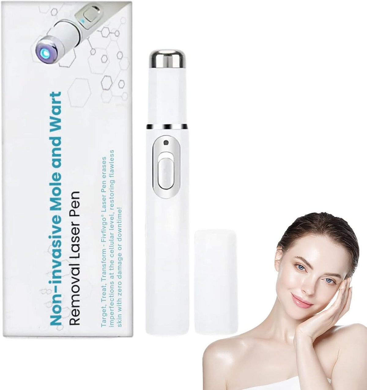 Non-Invasive Mole and Wart Removal Laser Pen - Majlismart
