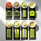 7-in-1 Multifunctional Vegetable Chopper & Slicer with Container 3
