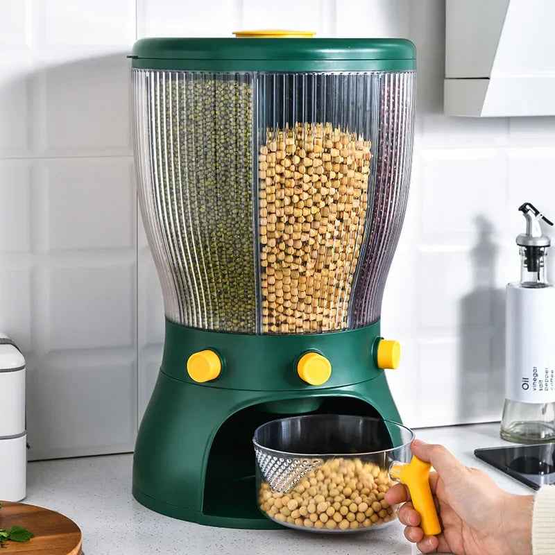MY-0080 Sealed Grain Dispenser, 5L+ | موزع حبوب محكم الإغلاق MY-0080