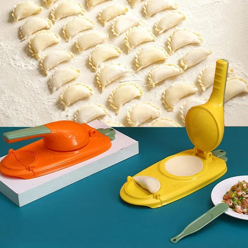 2-in-1 Dumpling Maker Press and Folding Tool