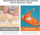 2-in-1 Dumpling Maker – Press & Fold, Perfect Dumplings Every Time 2