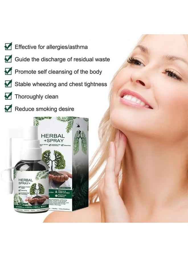 Herbal Lung Cleanse Mist – Natural Respiratory Support Spray