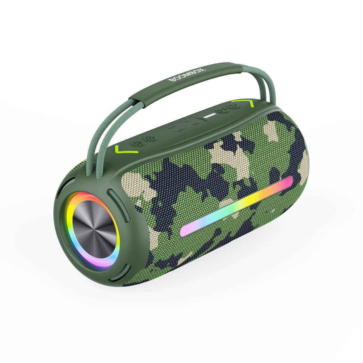 مكبر صوت بلوتوث لاسلكي محمول CALUS Pro بإضاءة RGB