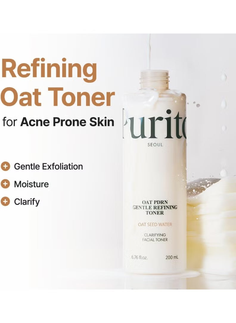 PURITO Oat PDRN Gentle Refining Toner 200ml