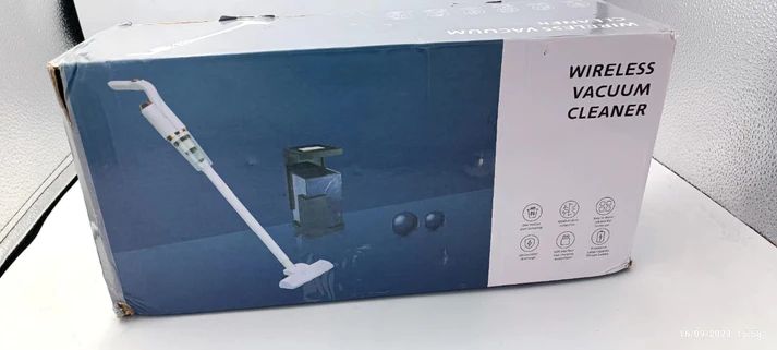 3-in-1 Wireless Vacuum Cleaner – LED Light & Cordless 120W