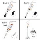 3-in-1 Wireless Vacuum Cleaner – LED Light & Cordless 120W 1