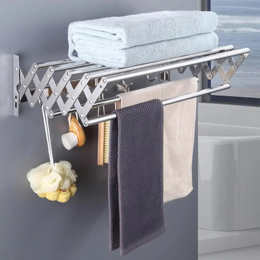 منشر ملابس جداري قابل للطي | Foldable Clothes Drying Rack