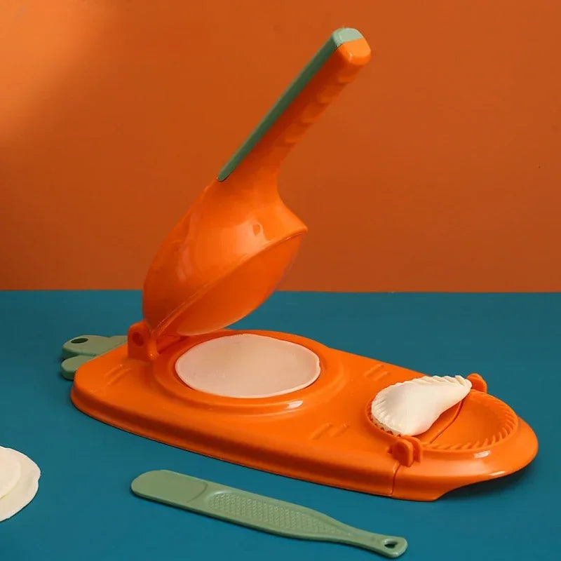 2-in-1 Dumpling Maker – Press & Fold, Perfect Dumplings Every Time