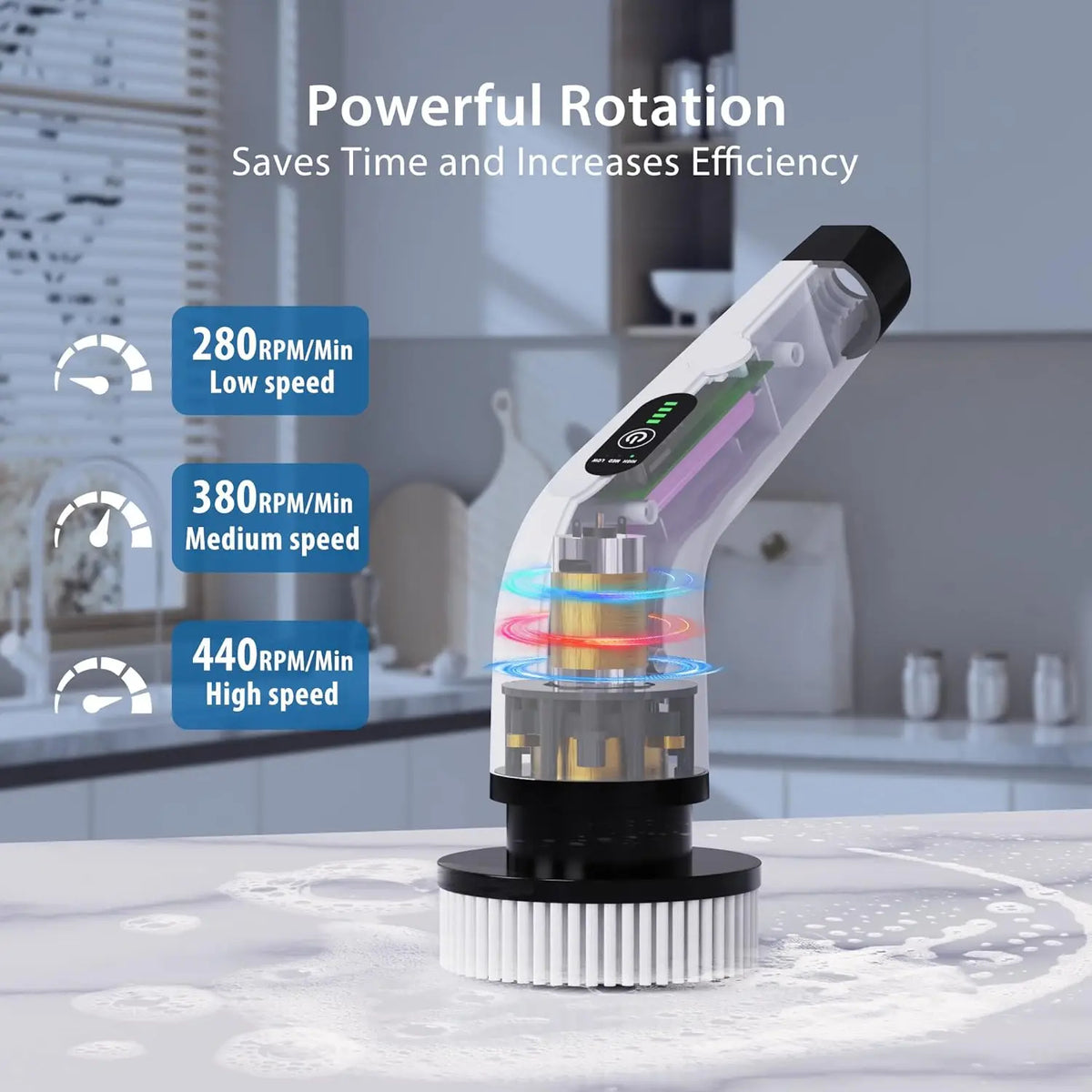 9 in 1 Electric Cleaning Brush