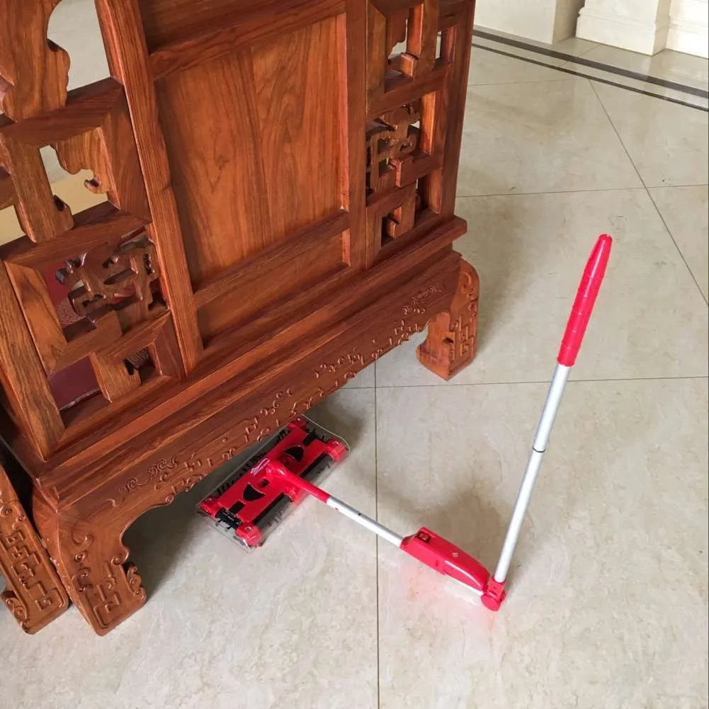 Rechargeable Foldable Electric Floor Sweeper – Hand-Push Cleaner