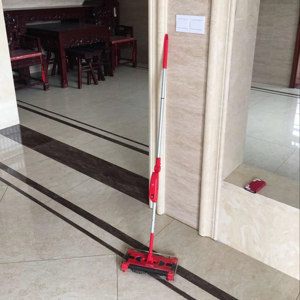 Rechargeable Foldable Electric Floor Sweeper – Hand-Push Cleaner