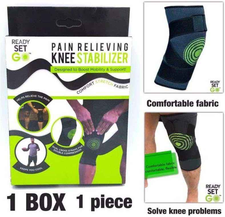 3D Elastic Knee Brace – Compression Support for Joint Pain Relief