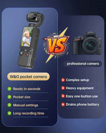 Portable Vlogging Camera & Mini Camcorder