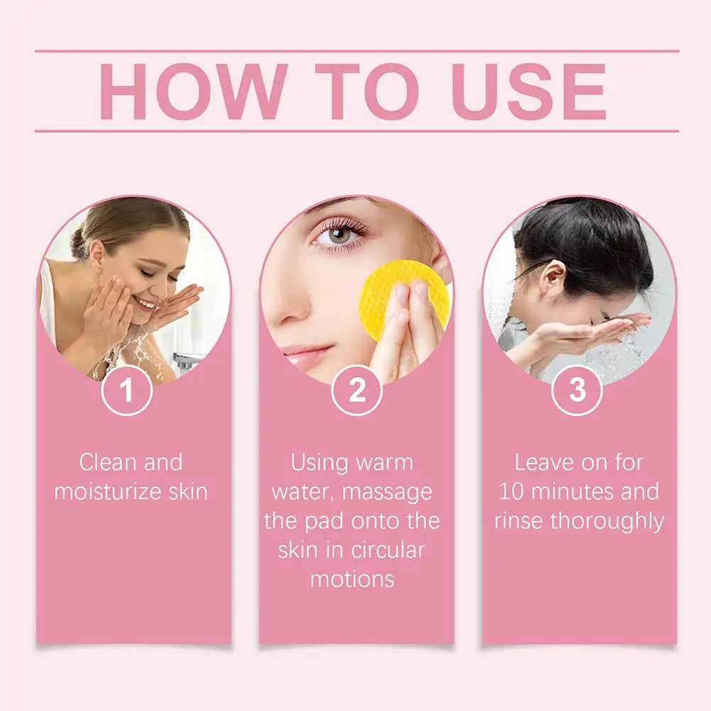 Turmeric & Kojic Acid Brightening Pads – Dark Spot & Hyperpigmentation Correction