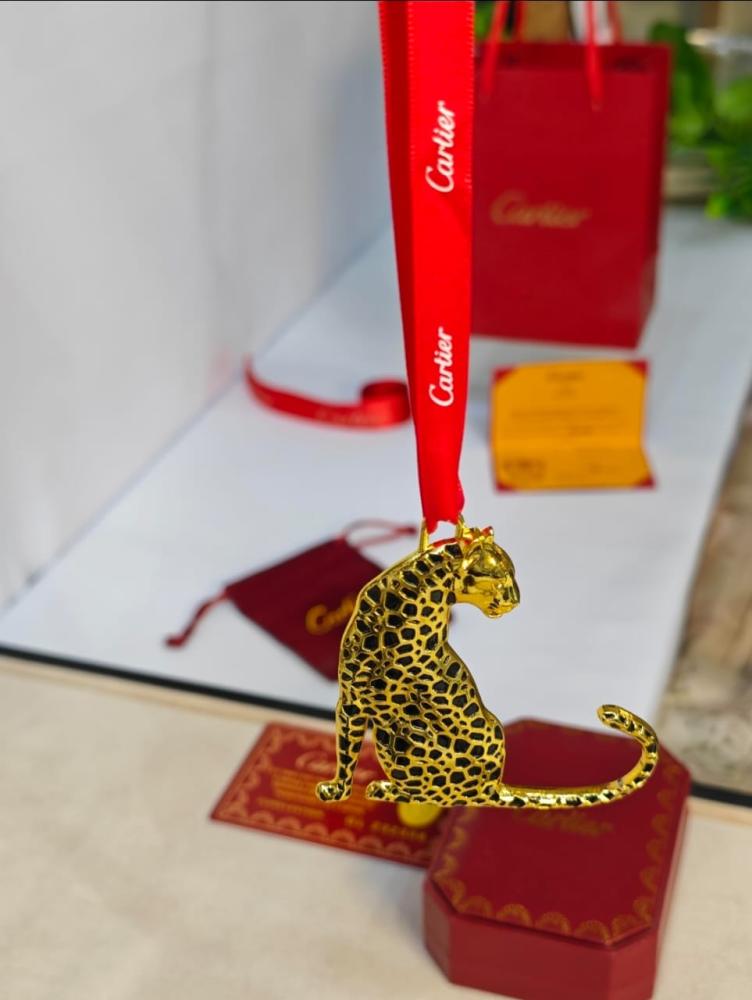Luxury Leopard Car Hanging Ornament – Premium Vehicle Decor