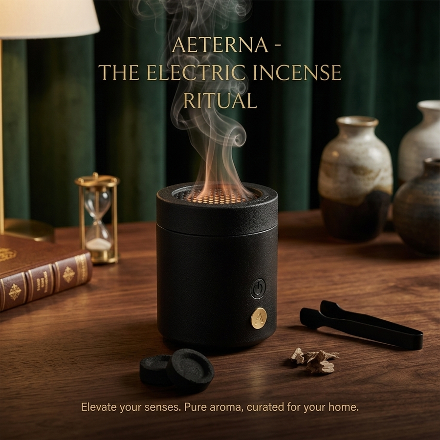 Rechargeable Electric Bakhoor Burner