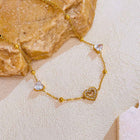 Gold Heart Bracelet 4